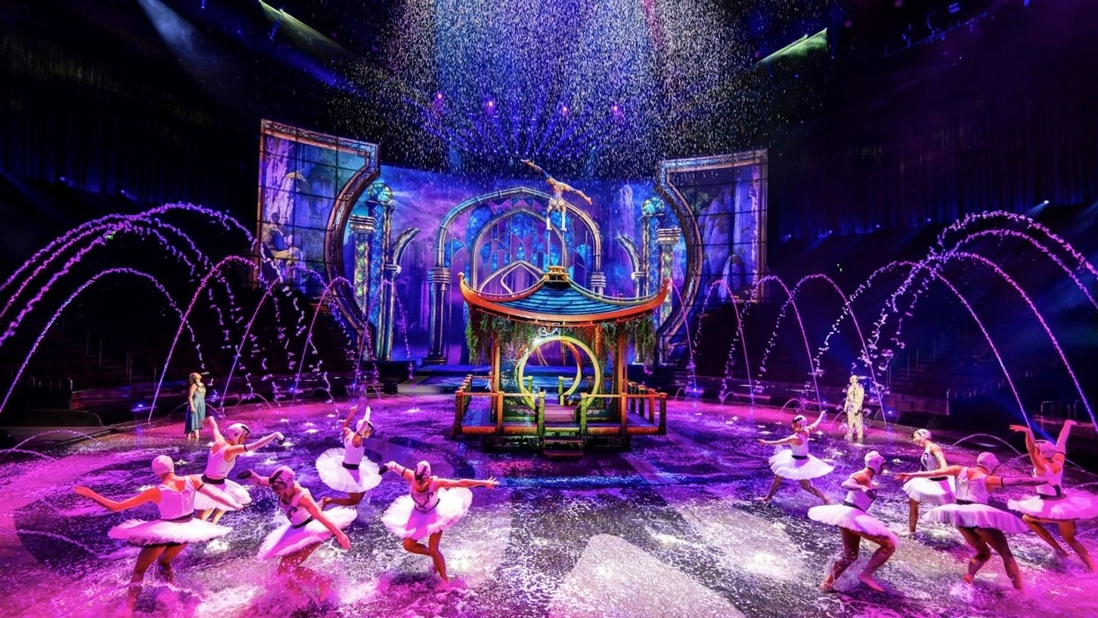 The House of Dancing Water at City of Dreams Macau, OLC's rebuilt resident water spectacular