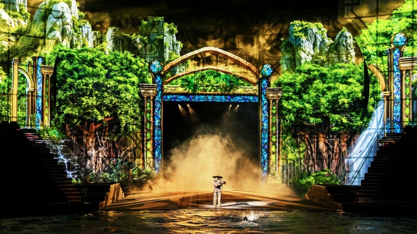 The reimagined staging of The House of Dancing Water at City of Dreams Macau